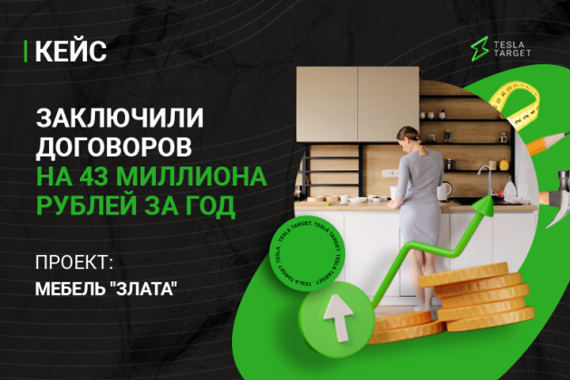 Как продать кухонь на 43 миллиона рублей с помощью таргета ВКонтакте