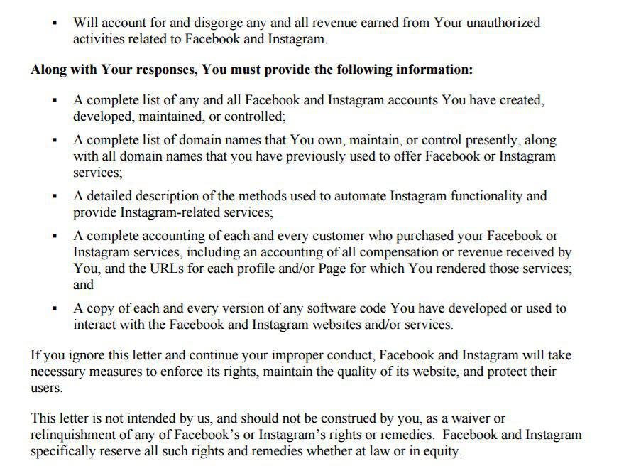 инстаграм закрывает сервисы мл