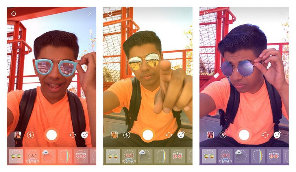 новые маски в историях