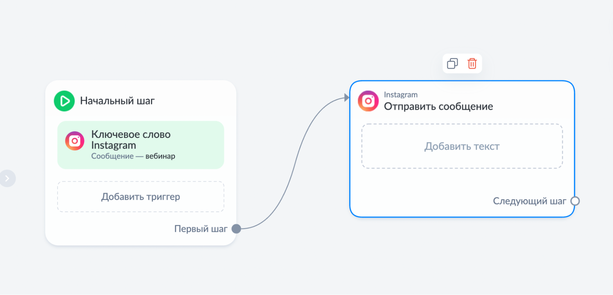 ManyChat для автоматизации Instagram. Как запустить чат-бот в Instagram? |  Dnative — блог про SMM