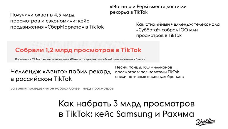 А помните постоянные рекорды и миллиардные просмотры в TikTok-челленджах от брен…