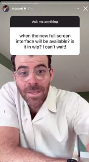 Забавная фраза от главы Instagram: «хоть кому-то нравится эта лента»Речь про тес…