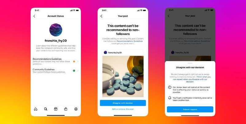 Теневой бан в Instagram станет прозрачным В статусе аккаунта теперь можно будет …