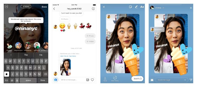 Instagram официально выкатил возможность репостить, как стикер (можно уменьшать,…