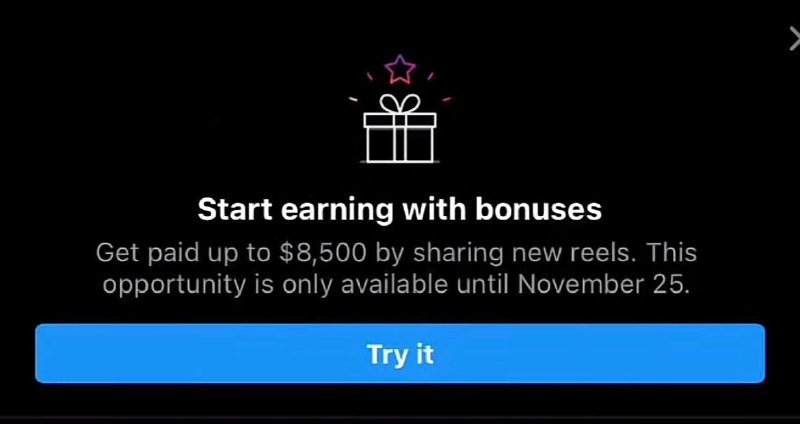 Продолжая тему TikTokInstagram сорит деньгами и предлагает блогерам гонорары за …