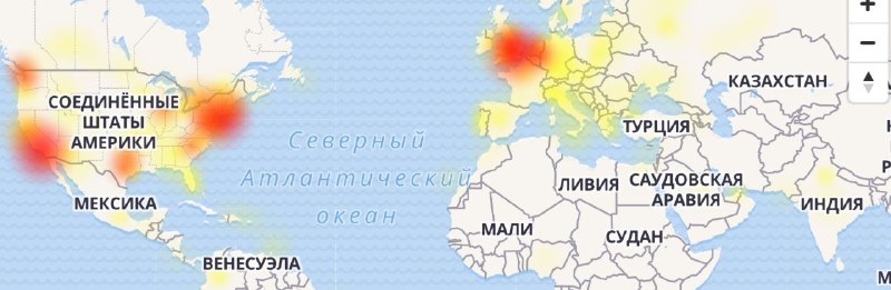 Отличное завершение пятницы, Instagram окончательно лёг….