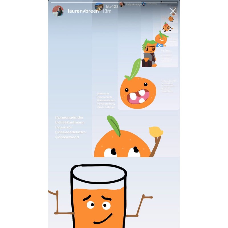 Сегодня-завтра это будет у нас. Новая фишка в Instagram. Рисуешь какую-нибудь хр…