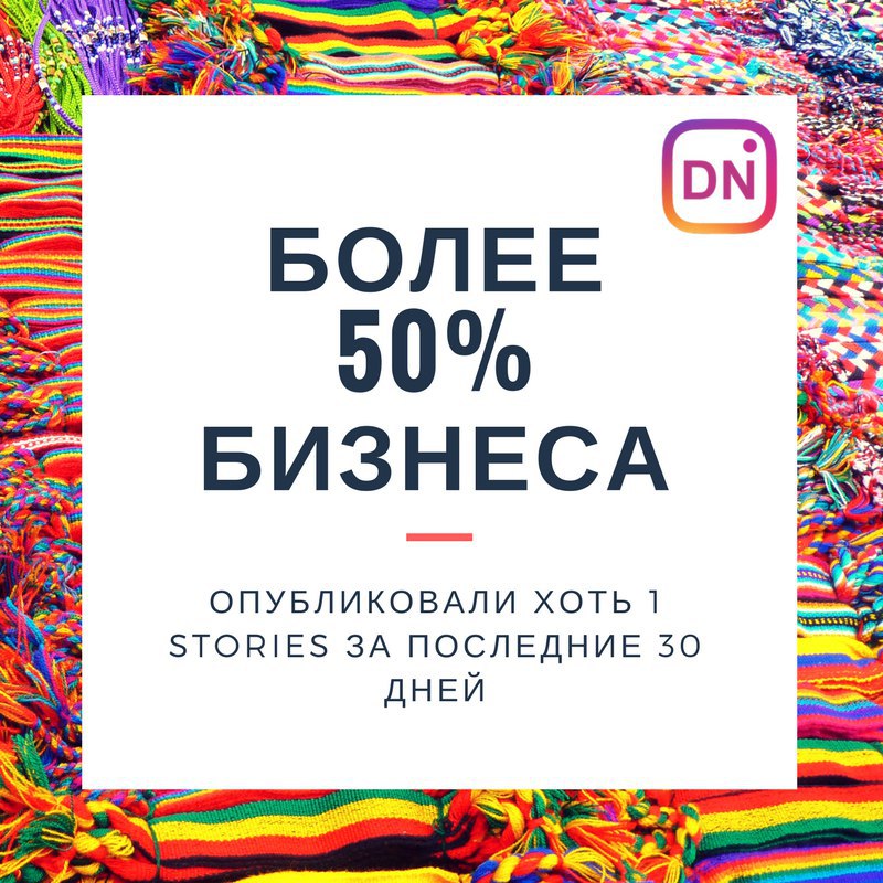 Статистика от Instagram. Тем актуальнее предыдущий кейс:)…
