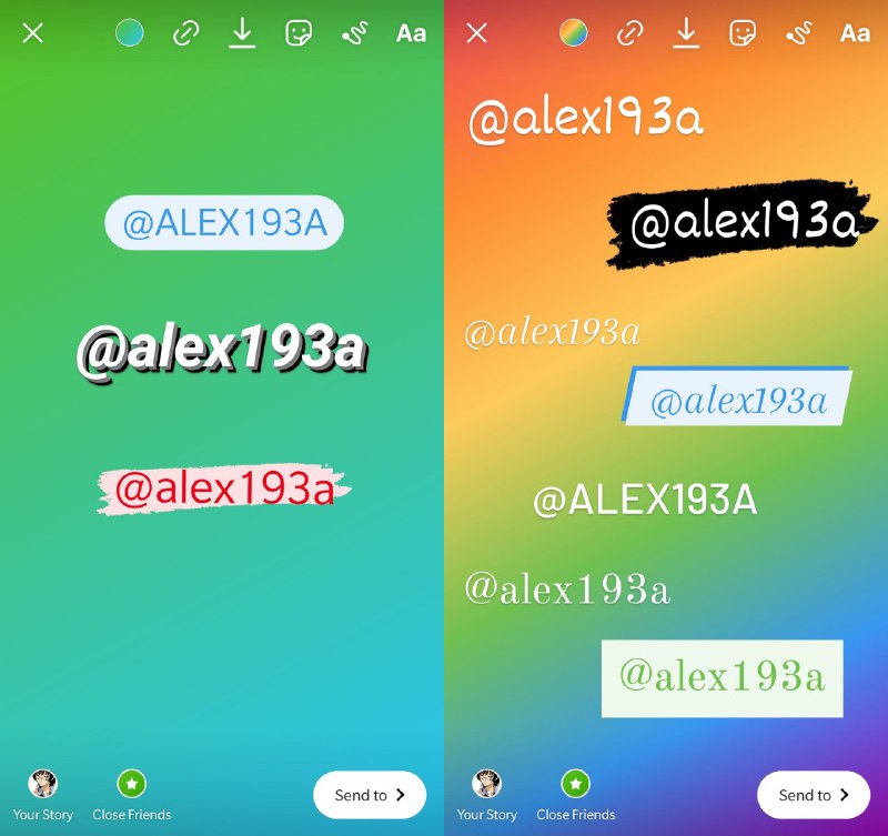 Instagram работает над новыми шрифтами в Stories. Источник….