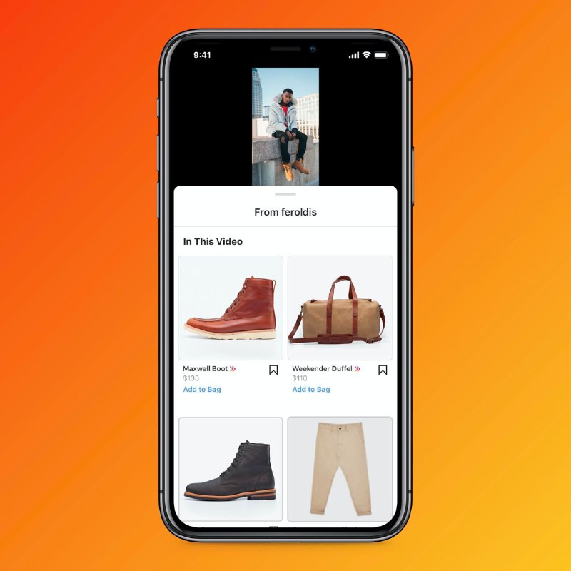 Instagram добавляет Shopping Tags в IGTV, к концу года обещает и в Reels запихну…